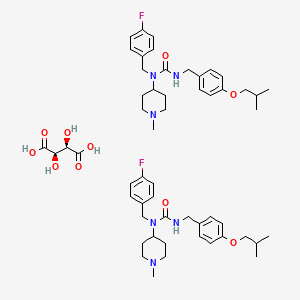 Chemical structure of Pimavanserin tartrate