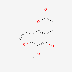 Chemical structure of Pimpinellin