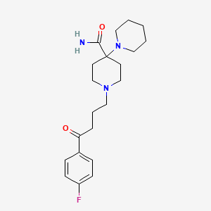 Chemical structure of Pipamperone