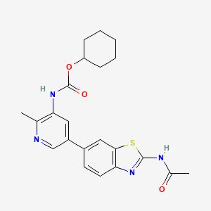 Chemical structure of PK68