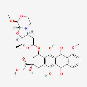 Chemical structure of PNU-159682