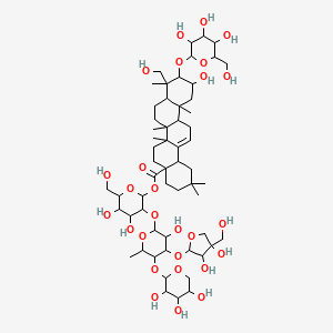 Chemical structure of Polygalasaponin V