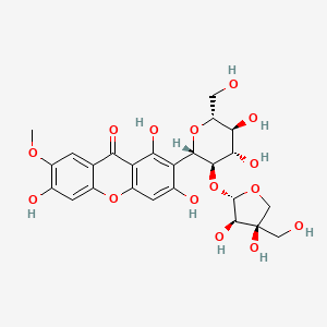 Chemical structure of Polygalaxanthone XI