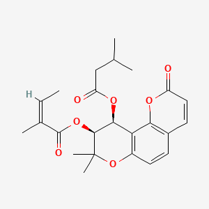 Chemical structure of Praeruptorin E