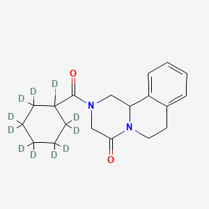 Chemical structure of Praziquantel D11