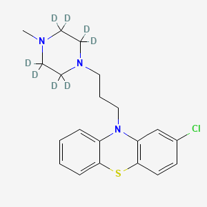 Chemical structure of Prochlorperazine D8