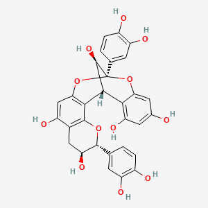 Chemical structure of Procyanidin A1