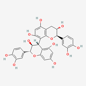 Chemical structure of Procyanidin B3