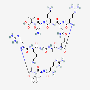 Chemical structure of Protein Kinase C 19-31