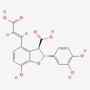 Chemical structure of Przewalskinic acid A