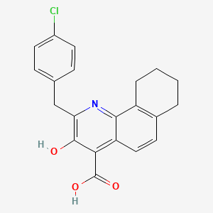 Chemical structure of PSI-697