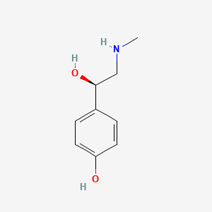 Chemical structure of p-Synephrine