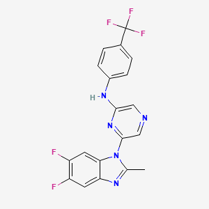 Chemical structure of PTC-028