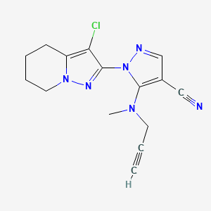 Chemical structure of Pyraclonil