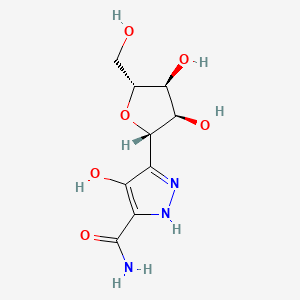 Chemical structure of Pyrazofurin