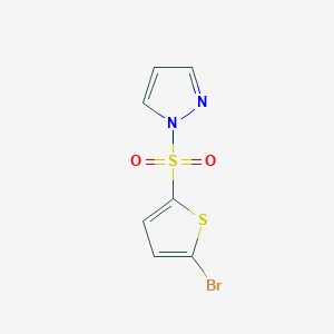 Chemical structure of Qstatin