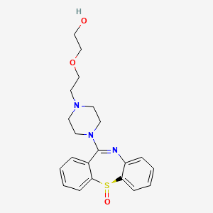 Chemical structure of Quetiapine S-oxide
