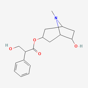 Chemical structure of Racanisodamine