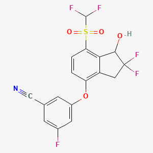 Chemical structure of Rac-PT2399