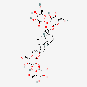 Chemical structure of Rebaudioside E