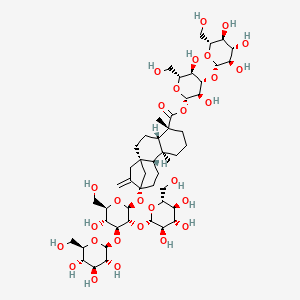 Chemical structure of Rebaudioside I