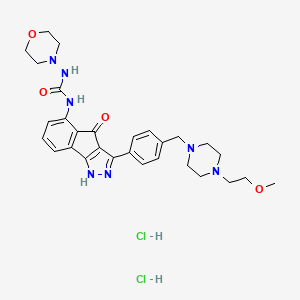 Chemical structure of RGB-286638