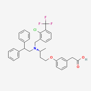 Chemical structure of Abequolixron