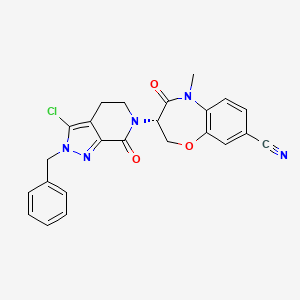 Chemical structure of RIP1 kinase inhibitor 1