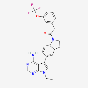 Chemical structure of RIPK1-IN-7