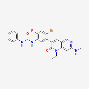 Chemical structure of Ripretinib