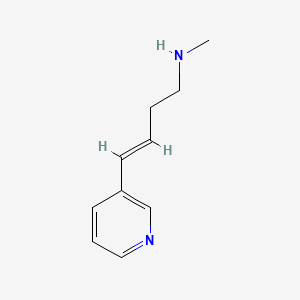 Chemical structure of Rivanicline