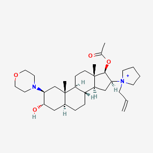 Chemical structure of Rocuronium