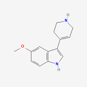 Chemical structure of RU 24969