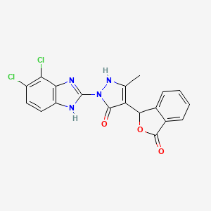 Chemical structure of RU·521