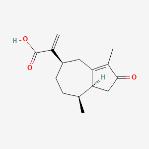 Chemical structure of Rupestonic acid