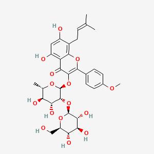 Chemical structure of Sagittatoside A
