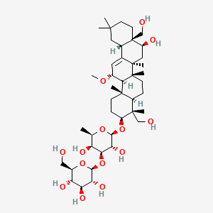 Chemical structure of Saikosaponin B3