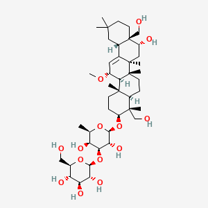 Chemical structure of Saikosaponin B4