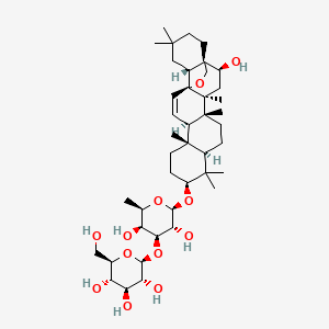 Chemical structure of Saikosaponin E