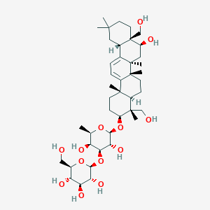 Chemical structure of Saikosaponin G