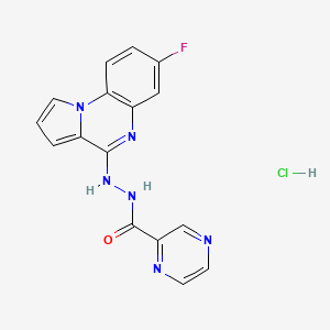 Chemical structure of SC144 hydrochloride