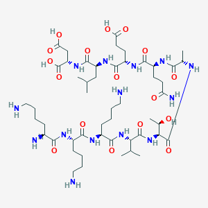 Chemical structure of SEB Domain (152-161)