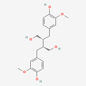 Chemical structure of Secoisolariciresinol