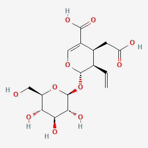 Chemical structure of Secologanoside