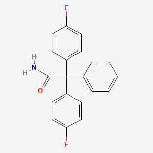 Chemical structure of Senicapoc