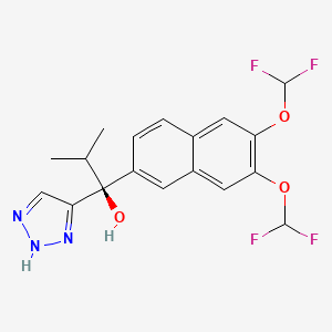 Chemical structure of Seviteronel
