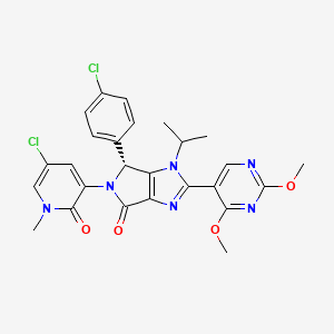 Chemical structure of Siremadlin R Enantiomer