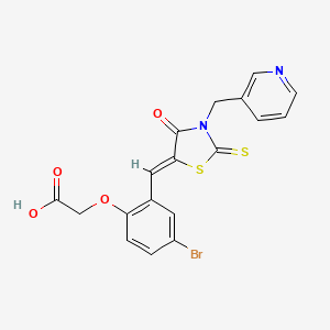 Chemical structure of Skp2 Inhibitor C1