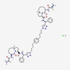 Chemical structure of SM-164 Hydrochloride