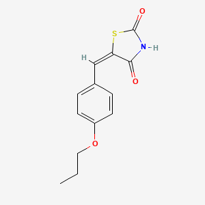 Chemical structure of SMI-16a